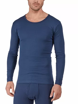 HUBER | Langarmshirt "Comfort" (Marine) | 